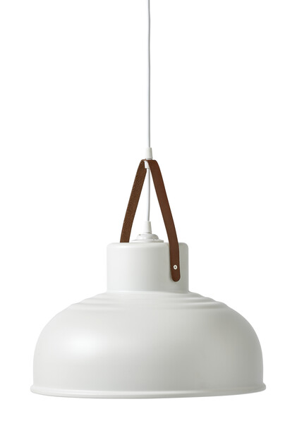 Edward - Taklampa, H25 Ø40 cm - Vit