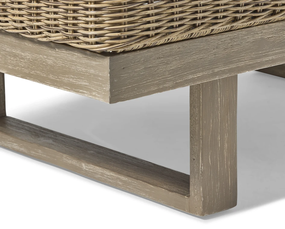 Provence - Utesoffbord, L 130 cm - Beige