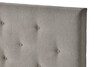Väderö Comfort - Kontinentalsäng Comfort, dubbelsäng med bäddmadrass, sänggavel pikerad - Beige