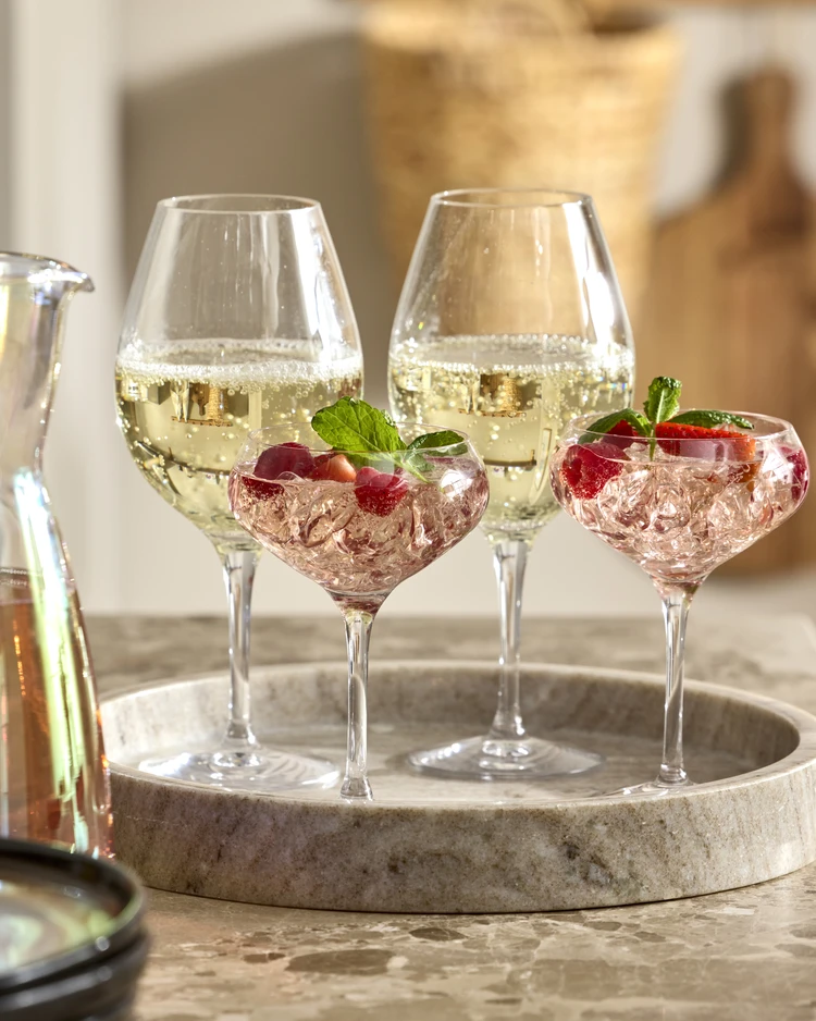 More - Coupe Champagneglas 2-pack, H 15 Ø 10 cm, 21 cl - inspiration