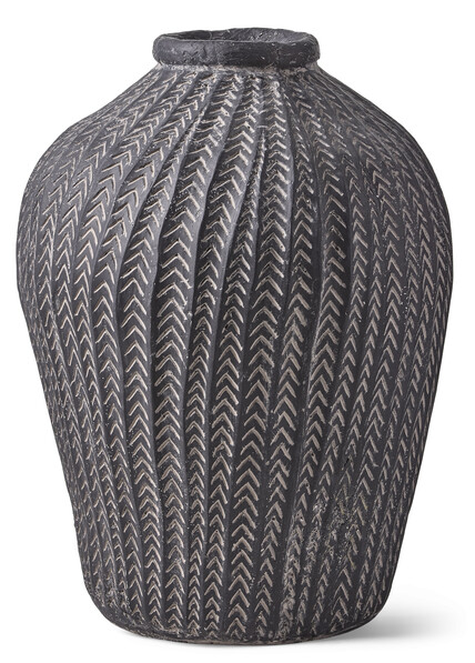 Pallas - Urna/vas, H 46,5 Ø 34/10 cm - Grå