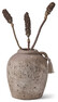 Plutos - Urna/vas, H 28 Ø 24/8 cm - Brun
