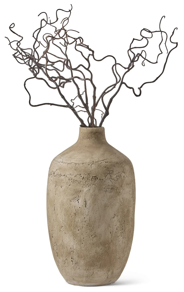 Heros - Urna/vas, H 43 Ø 25/5 cm - Beige