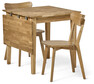 Ekerö - Matgrupp med 2 stolar Ludvig - Beige