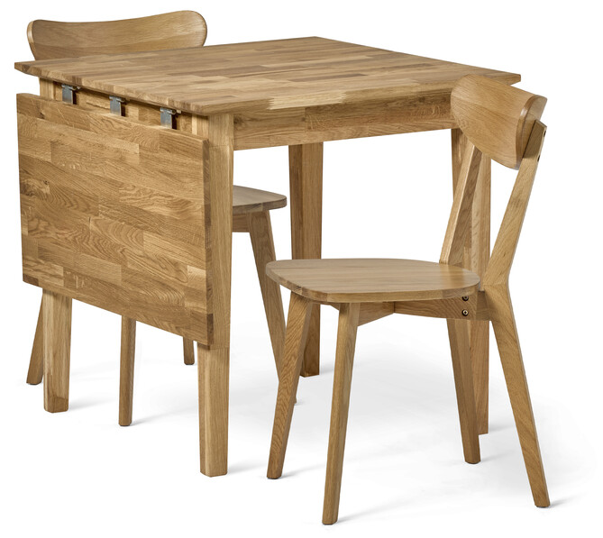 Ekerö - Matgrupp med 2 stolar Ludvig - Beige