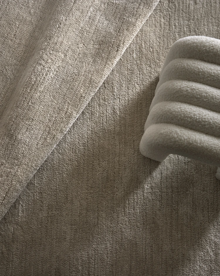 Side - Vävd matta, Ø200 cm - inspiration