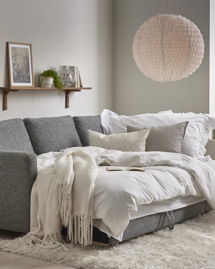 Skaftö - Bäddsoffa 3-sits med flyttbar schäslong - inspiration