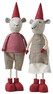 Bernard & Bianca - Tomte, 18x15x60 cm - Röd