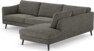 Madison Lux - 3-sits soffa med divan höger - Grå