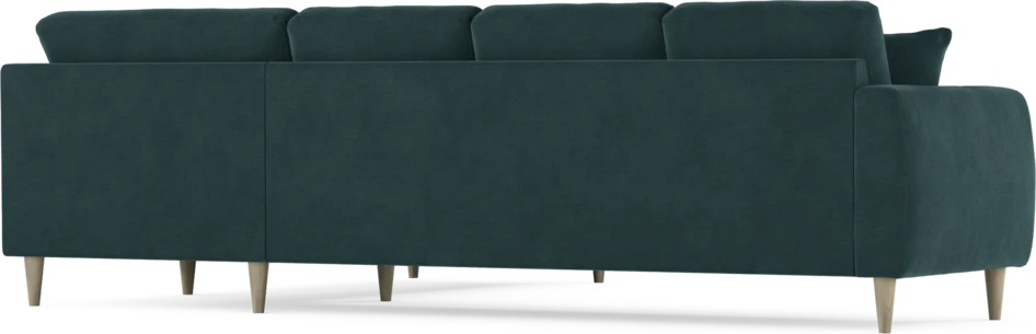 Eden - Hörnsoffa, 3+2-sits - Blå