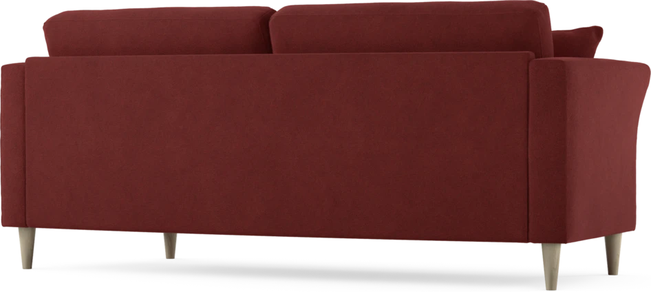 Eden - 2,5-sits soffa svängd - Röd