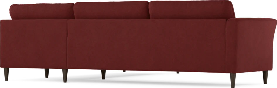Bridge - Hörnsoffa, 3+2-sits - Röd