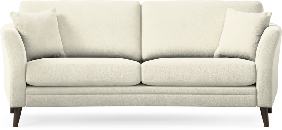 Eden - 2,5-sits soffa svängd - Vit