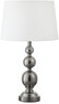Noomi - Bordslampfot , H40 Ø14 cm - Grå