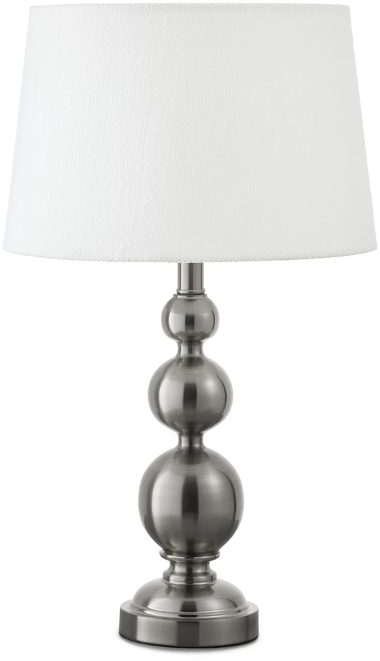Noomi - Bordslampfot , H40 Ø14 cm - Grå