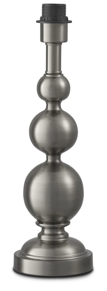 Noomi - Bordslampfot , H40 Ø14 cm - Grå