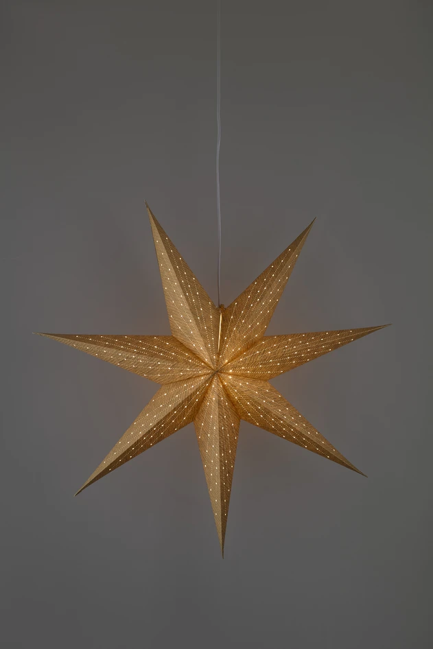 Julia - Julstjärna, Ø 75 cm - Gul