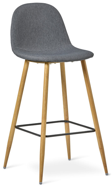 Tracy - Barstol, Sh 73 cm - Grå