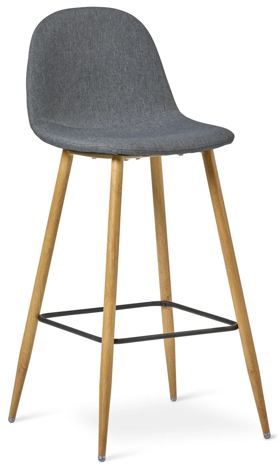 Tracy - Barstol, Sh 73 cm - Grå