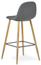 Tracy - Barstol, Sh 73 cm - Grå