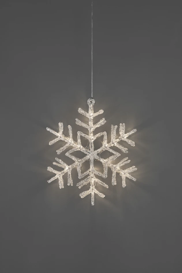 Flinga - Dekorationsbelysning, Ø 30 cm - Vit