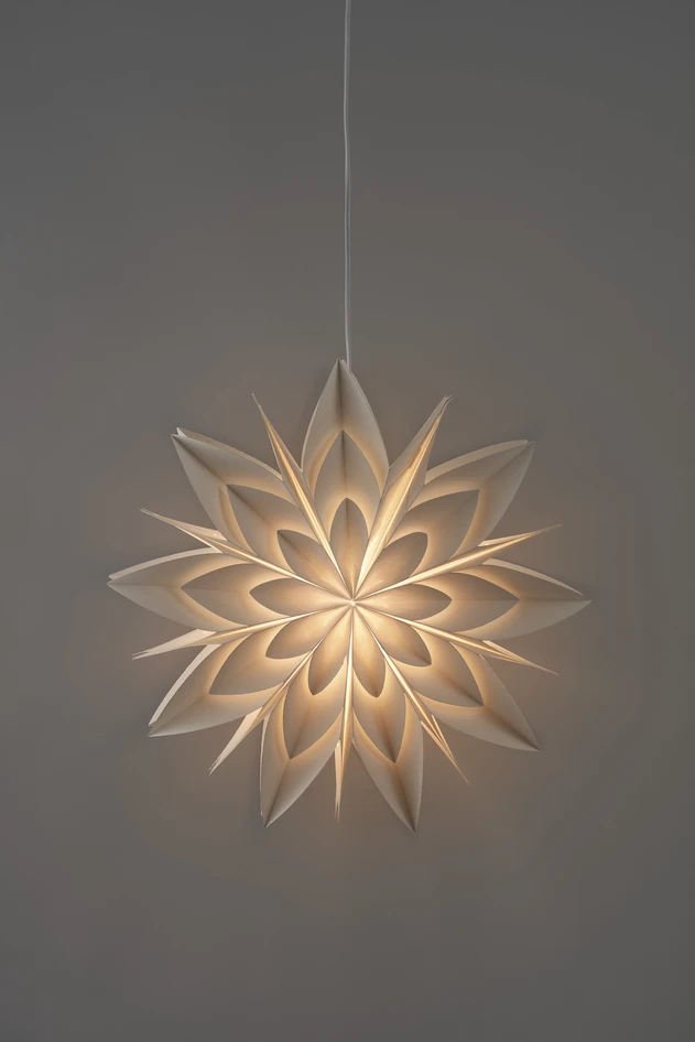 Paloma - Julstjärna, Ø 50 cm - Vit