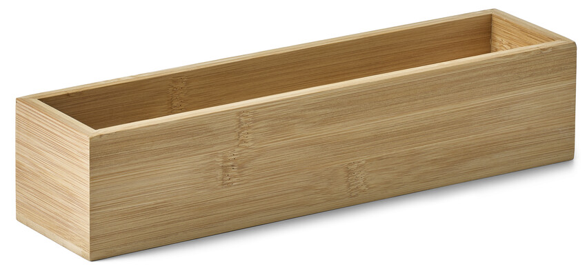 Stilla - Förvaringsbox, 30x7,5x6,5 cm - Beige