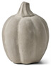 Pumpa - Prydnadsföremål, H 12,5 Ø 9,5 cm - Grå
