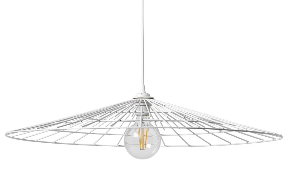 Akki - Lampskärm, Ø70 cm - Vit