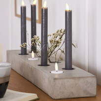 Chandelle - Ljusstake, 65x13x6, till rustikljus & värmeljus - inspiration