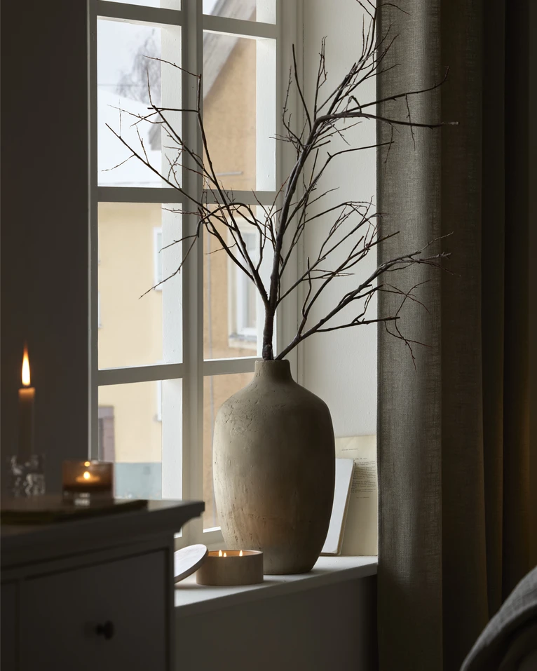 Heros, Urna/vas, H 43 Ø 25/5 cm