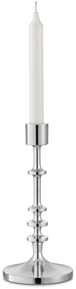 Finess - Ljusstake, H 23 Ø 11 cm - Grå