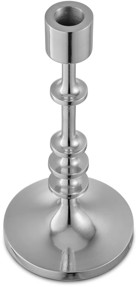 Finess - Ljusstake, H 23 Ø 11 cm - Grå