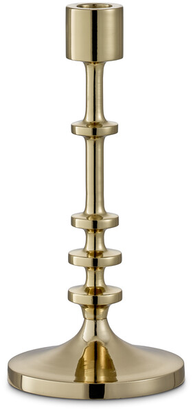 Finess - Ljusstake, H 23 Ø 11 cm - Gul