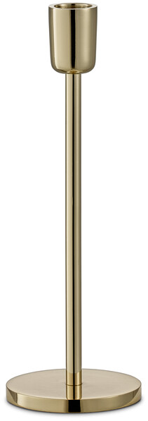 Stil - Ljusstake, H 23 Ø 8 cm - Gul