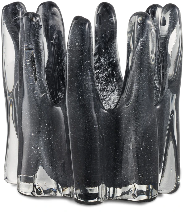 Krona, Ljuslykta, H 15 Ø 14 cm