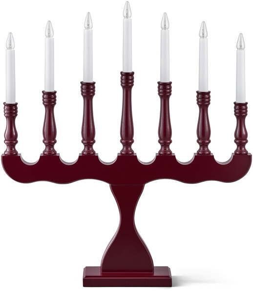 Sundsby - Adventsljusstake, 51x58x7,5 cm - Röd