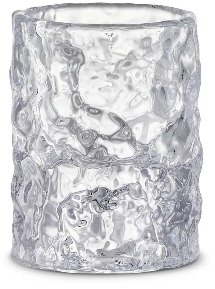 Gina - Ljusstake, H 7,4 Ø 6 cm - Vit
