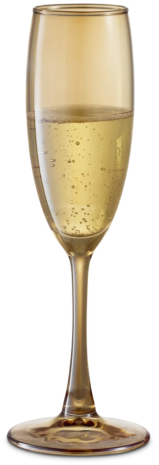 Evelyn - Champagneglas, H 22,5 Ø 5,6 cm, 19 cl - Orange