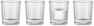 Dricka - Glas, H 8,7 Ø 7,8 cm, 25 cl, 4-pack - Vit