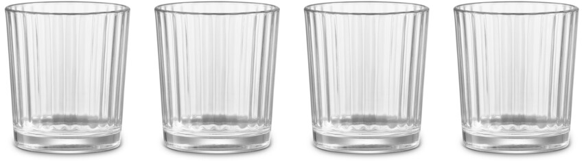 Dricka - Glas, H 8,7 Ø 7,8 cm, 25 cl, 4-pack - Vit