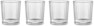 Dricka - Glas, H 8,7 Ø 7,8 cm, 25 cl, 4-pack - Vit