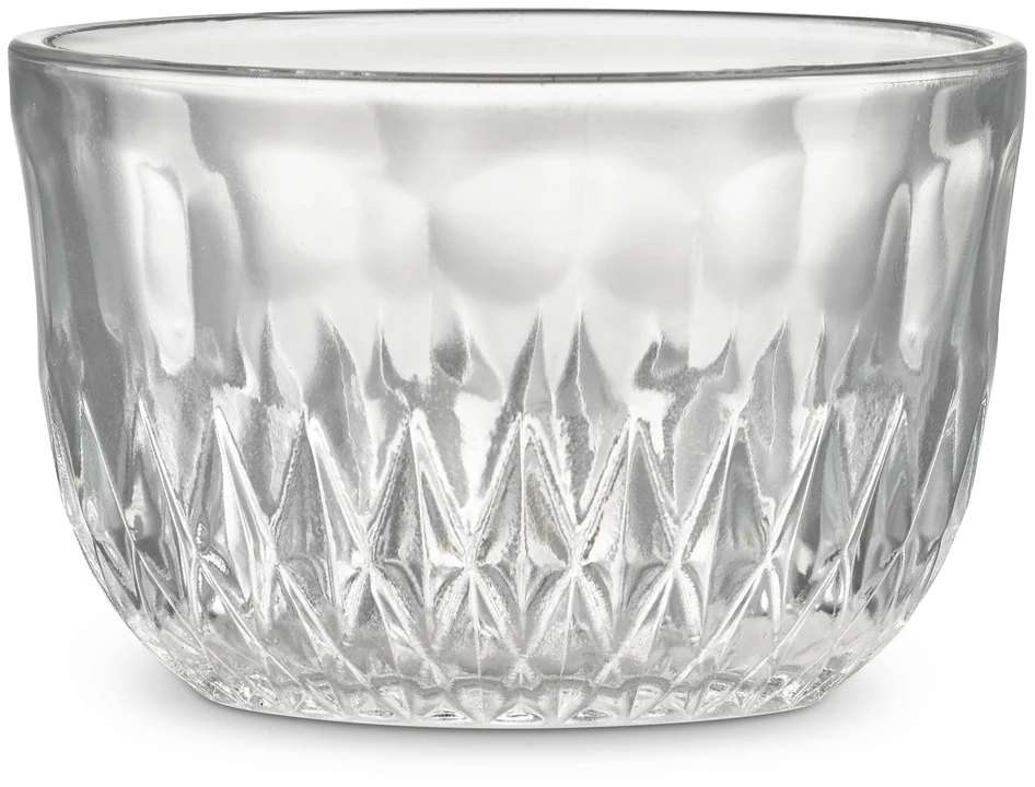 Anja Diamond - Skål, H 5 Ø 8 cm - Vit