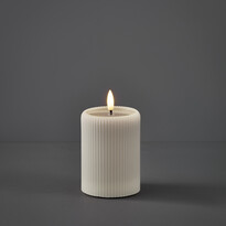 Stråla - LED-ljus, H 10 Ø 7,5 cm, timer - inspiration