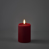 Stråla - LED-ljus, H 10 Ø 7,5 cm, timer - inspiration