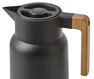 Thermos - Termoskanna, H 25 Ø 12,5 cm, 1 liter - Svart
