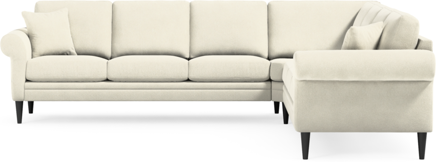 Eden - Hörnsoffa, 3+3-sits - Vit