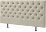 Cape pikerad - Sänggavel, 90-210 cm - Beige