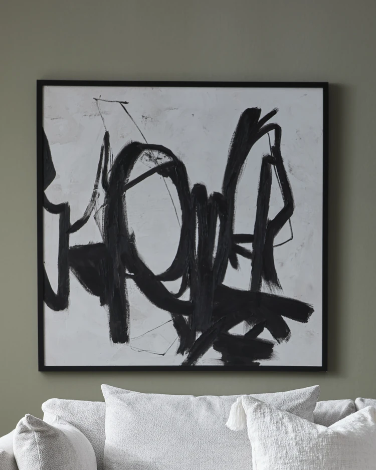Playblack 2 - Tavla, 100x100 cm - inspiration