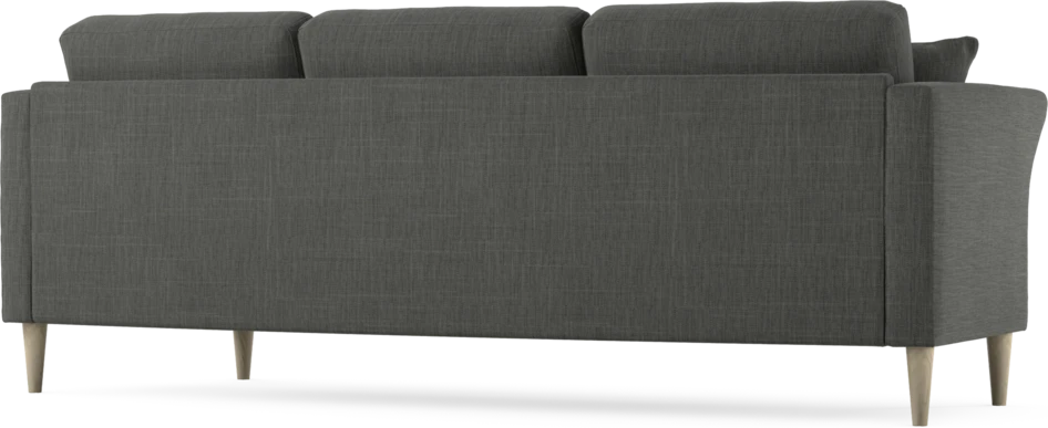 Eden - 3-sits soffa svängd - Grå
